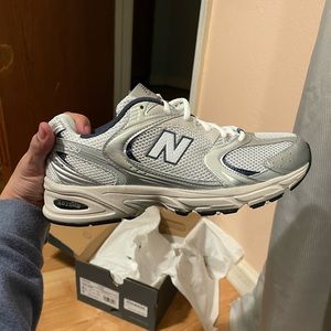 New Balance 530 Retro Unisex Steel Grey White MR530KA Running Shoes